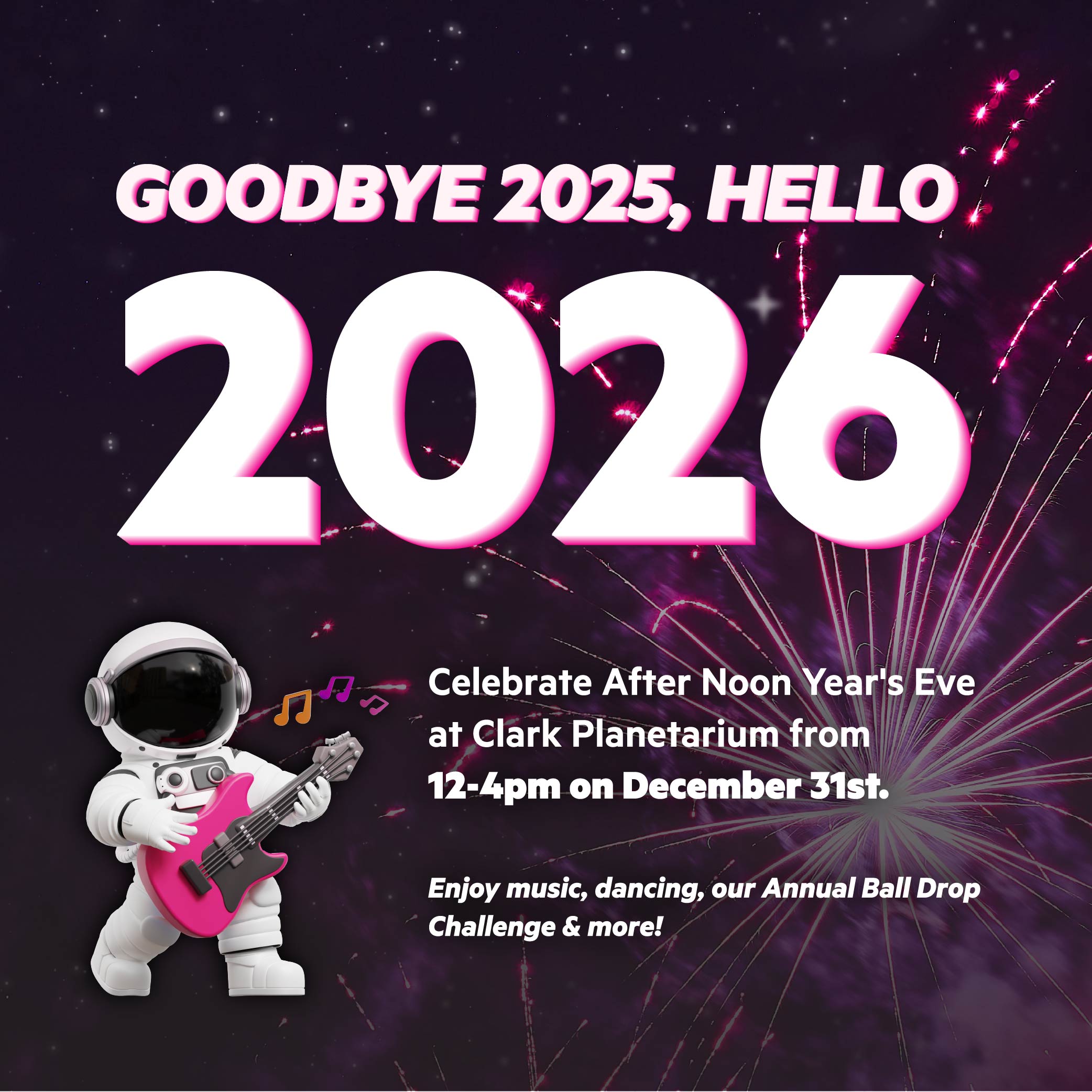 A poster with a person playing a guitar.