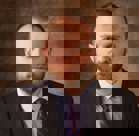 A man with a beard and mustache.