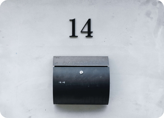 A black rectangular object with a white background.