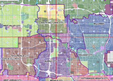 TAYLcRSVILLE WEST JORDAN SALT LAKE CITY SOUTHSÅLTLAKELCITY: — MURRAY CITY — MIDVALE CITY MILLCREEK HOLLÄOAY CITY COTTONWOOD HEIGHTS CITY