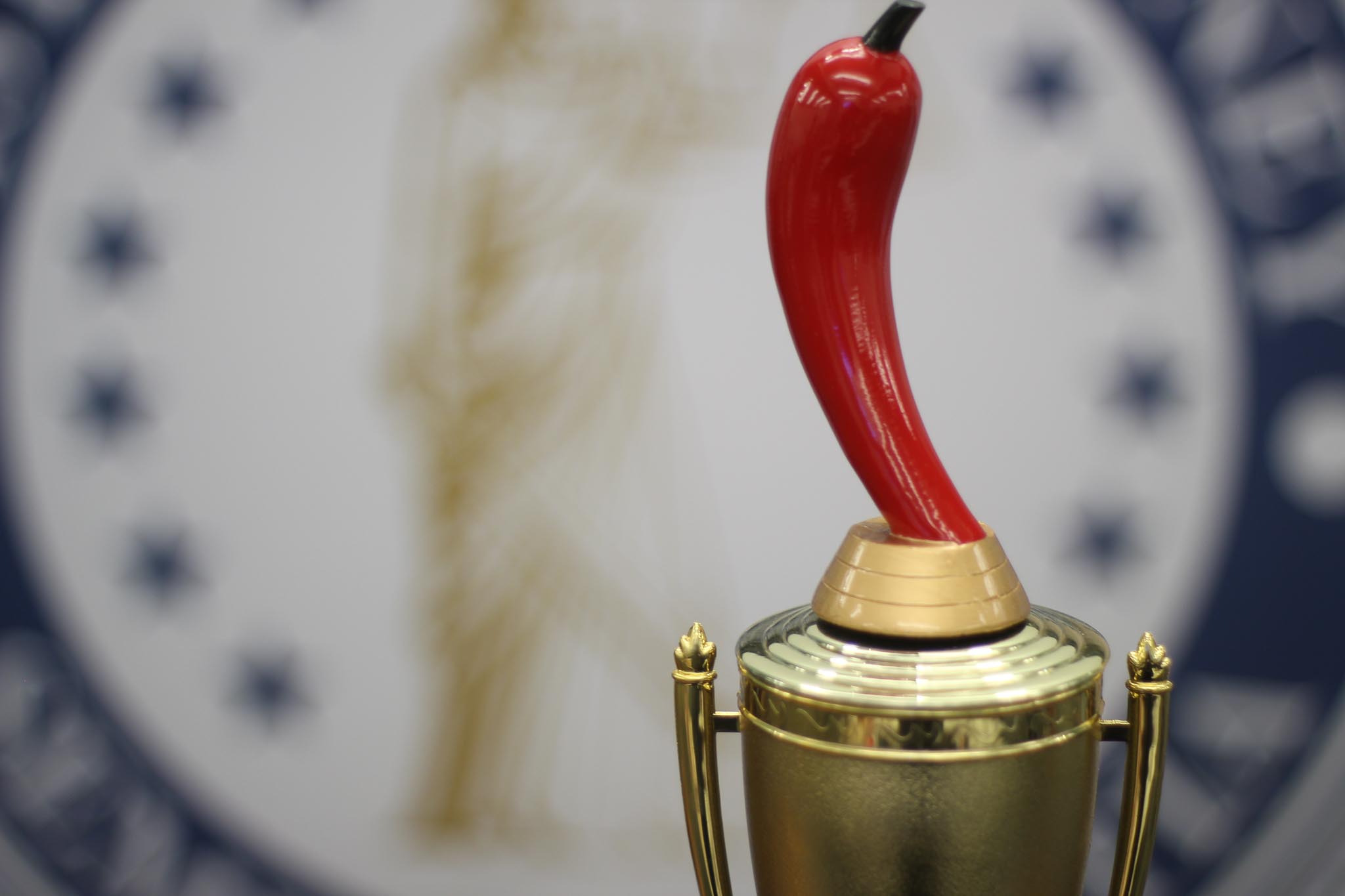 A close-up of a syringe.