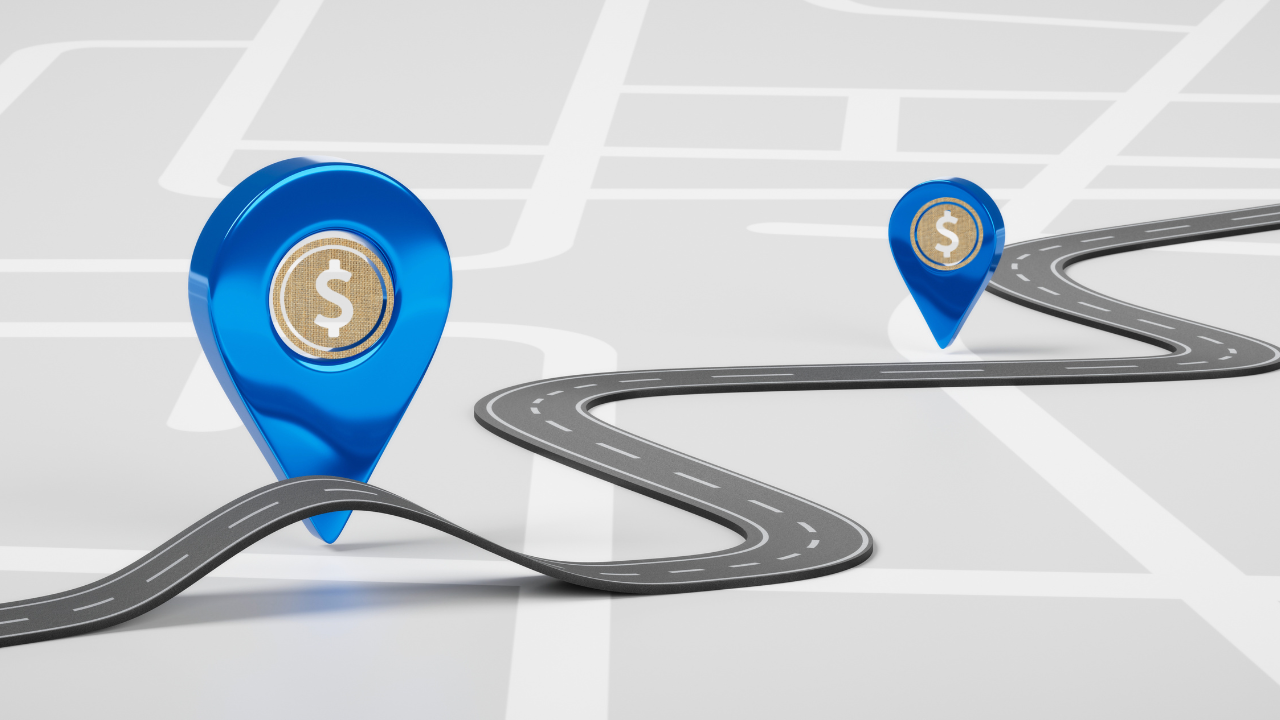 A stethoscope with a blue circle and a blue circle.