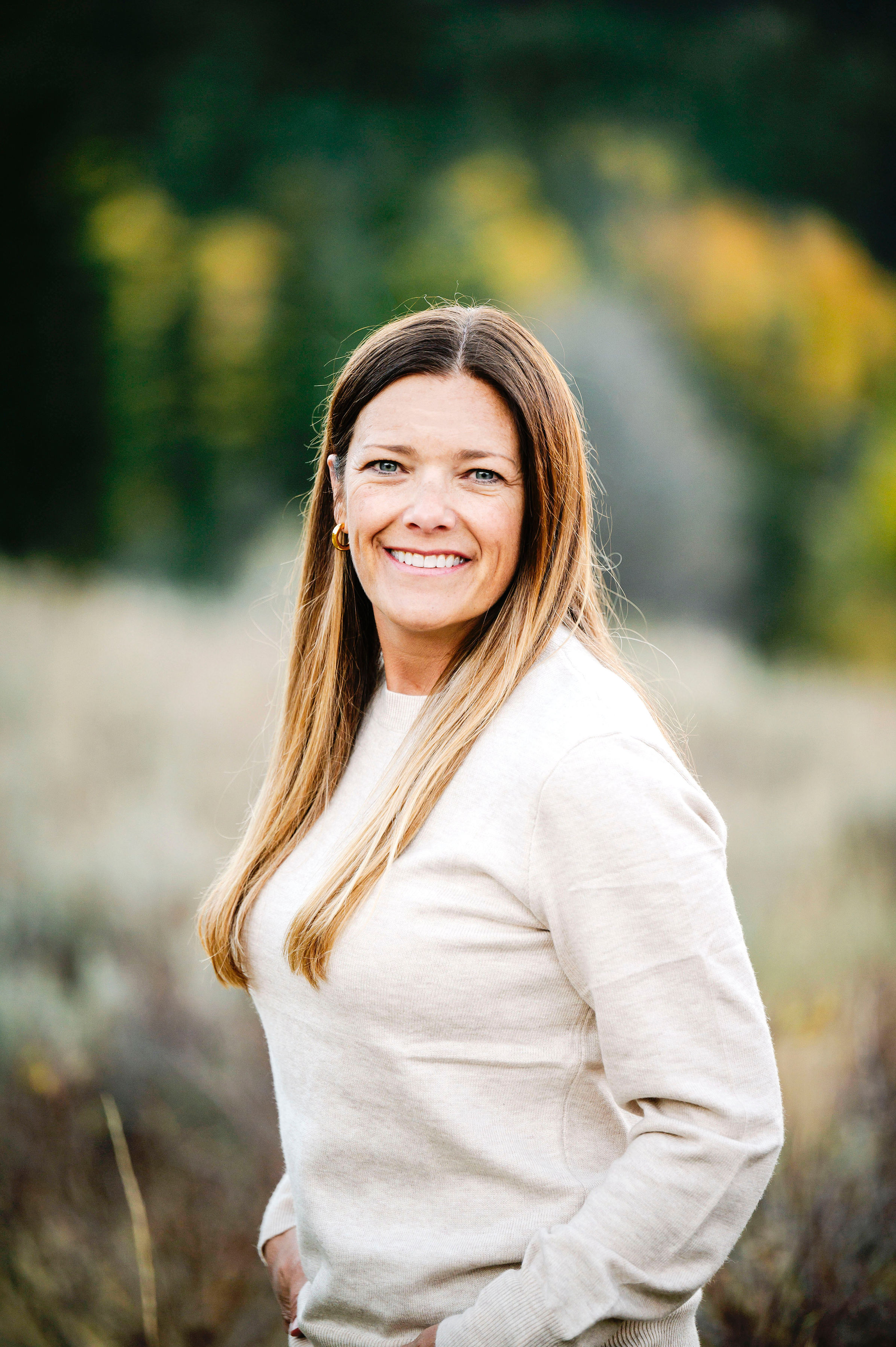 A person smiling for the camera.