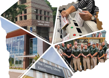 A person jumping off a plane.