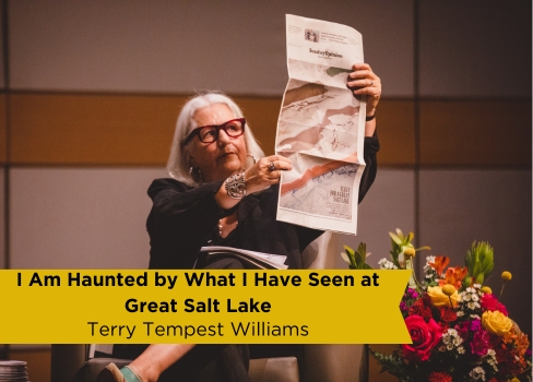 I Am Haunted by What I Have Seen at Great Salt Lake Terry Tempest Williams