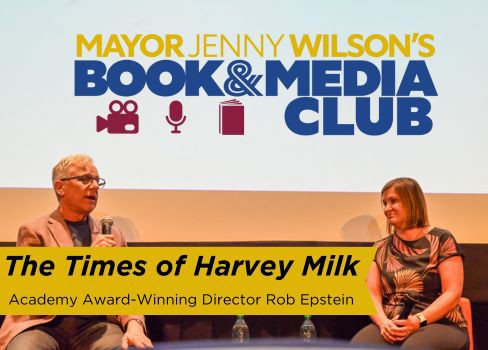 MAVOQ IPNNYWII RON'S BOOKR«MEDIA CLUB The Times of Harvey Milk Academy Award-winning Director Rob Epstein