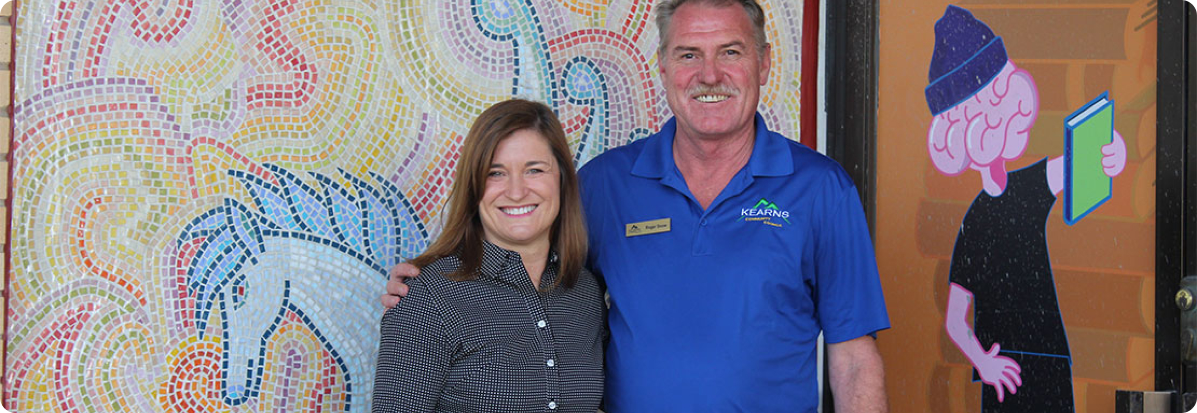 Jenny Wilson et al. posing for a photo.