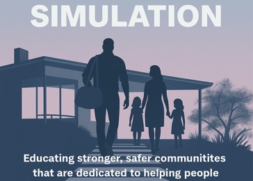 REENTRY SIMULATION Educating stronger,safeegommunitites that aredédiéåtéd&öhéiping people znavigate their_way.home.