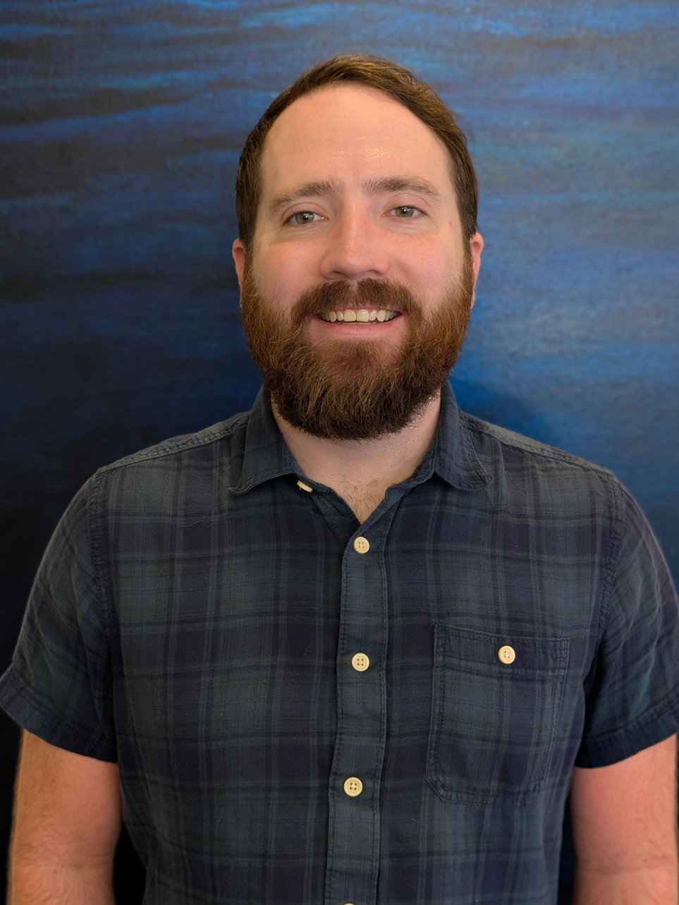 A man with a beard.