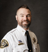 A man in a uniform.