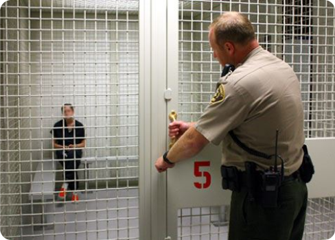 A man in a white shirt.