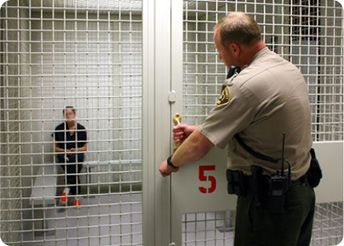 A man in a white shirt.